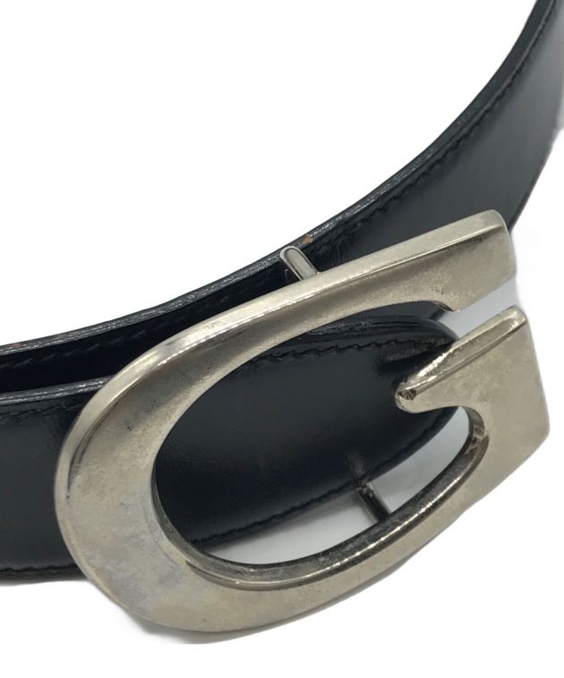 中古・古着通販】GUCCI (グッチ) Gバックルリバーシブルベルト 036-519