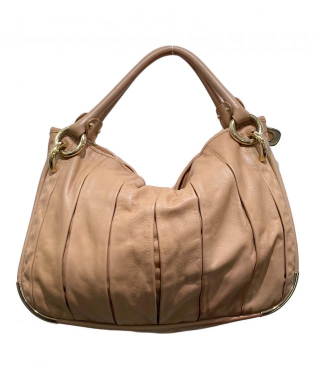 中古・古着通販】BALLY (バリー) レザーハンドバッグ ブラウン