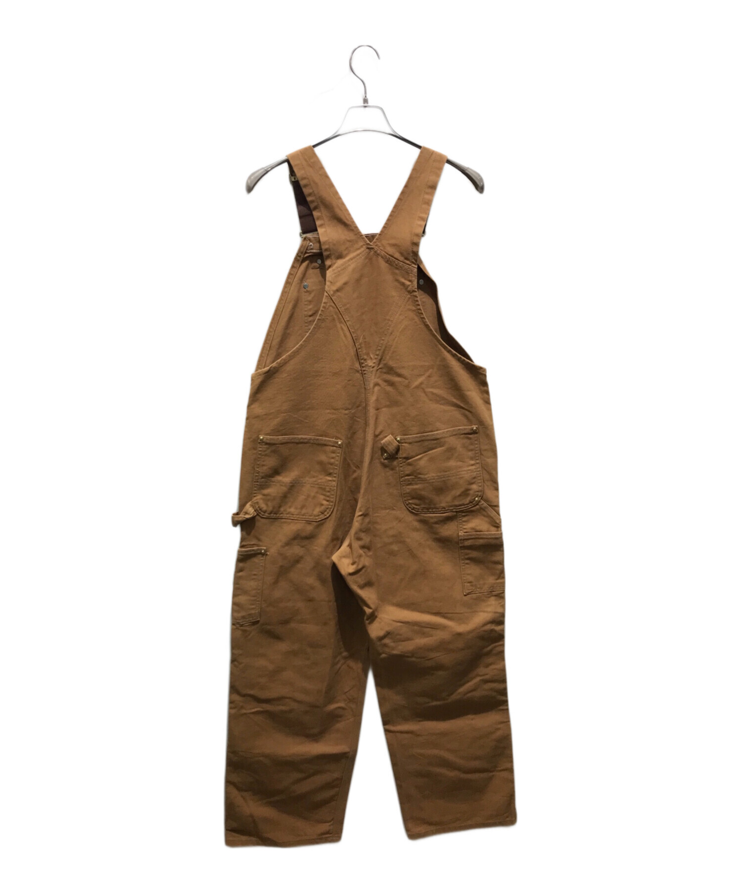 carhartt カーハート USA製　オーバーオール　ダブルニー　ブラウン 中古・古着通販】CarHartt (カーハート) ダブルニーダック