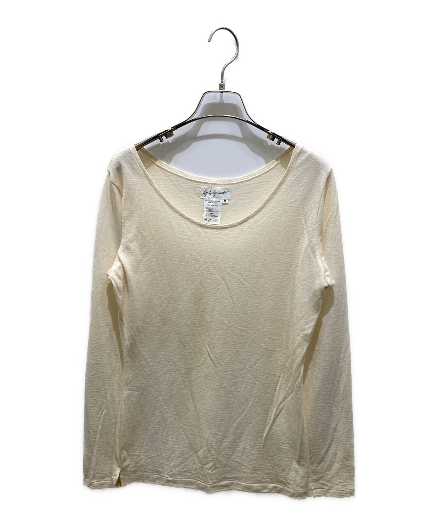 中古・古着通販】YOHJI YAMAMOTO (ヨウジヤマモト) ウールカットソー 