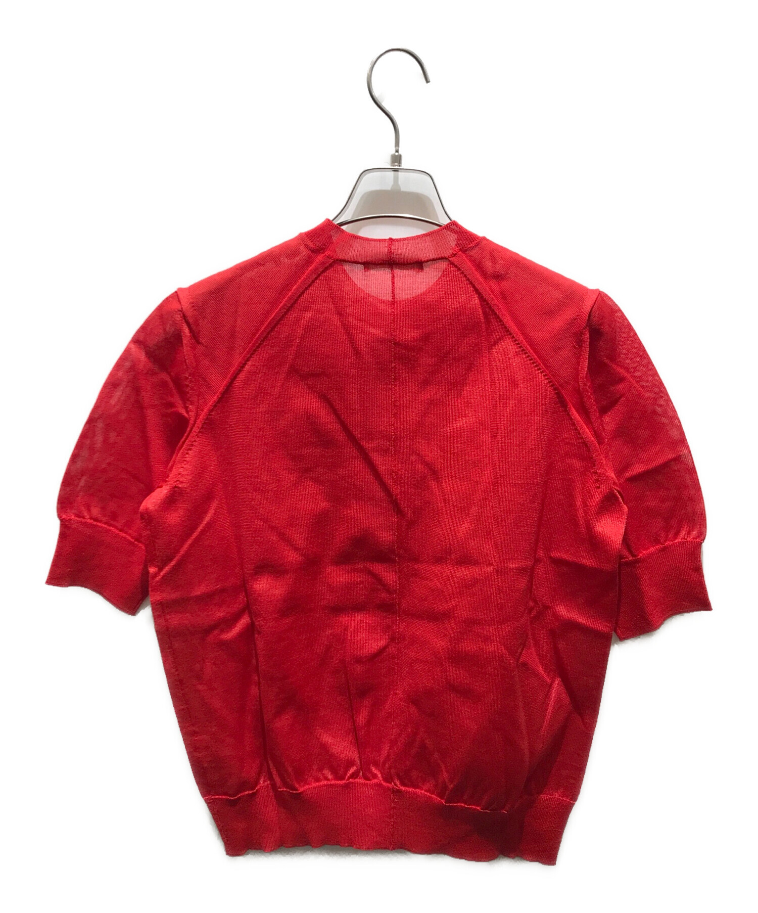 中古・古着通販】CELINE (セリーヌ) シルク混半袖ニット 3P76/3923 