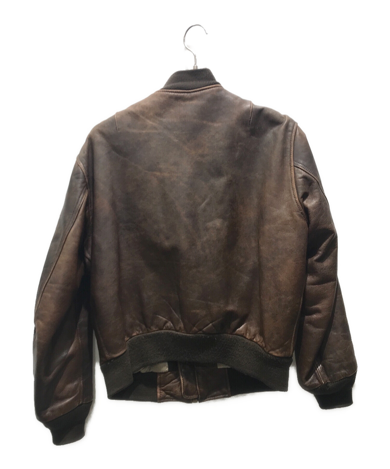 中古・古着通販】HARLEY-DAVIDSON (ハーレーダビッドソン) MA-1レザー