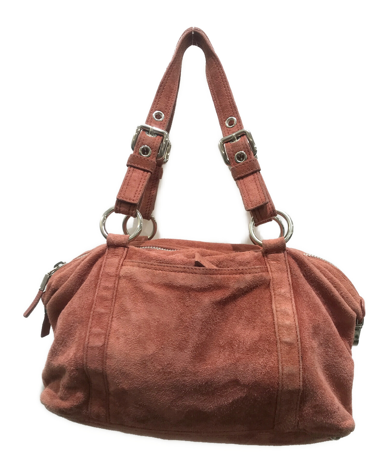 中古・古着通販】PRADA (プラダ) スウェードミニボストンバッグ BR2630