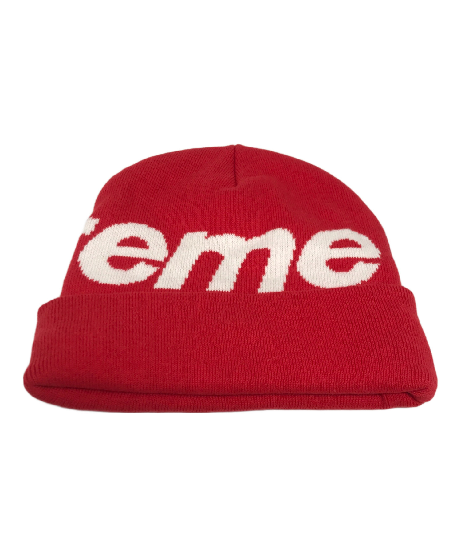 中古・古着通販】SUPREME (シュプリーム) big logo beanie