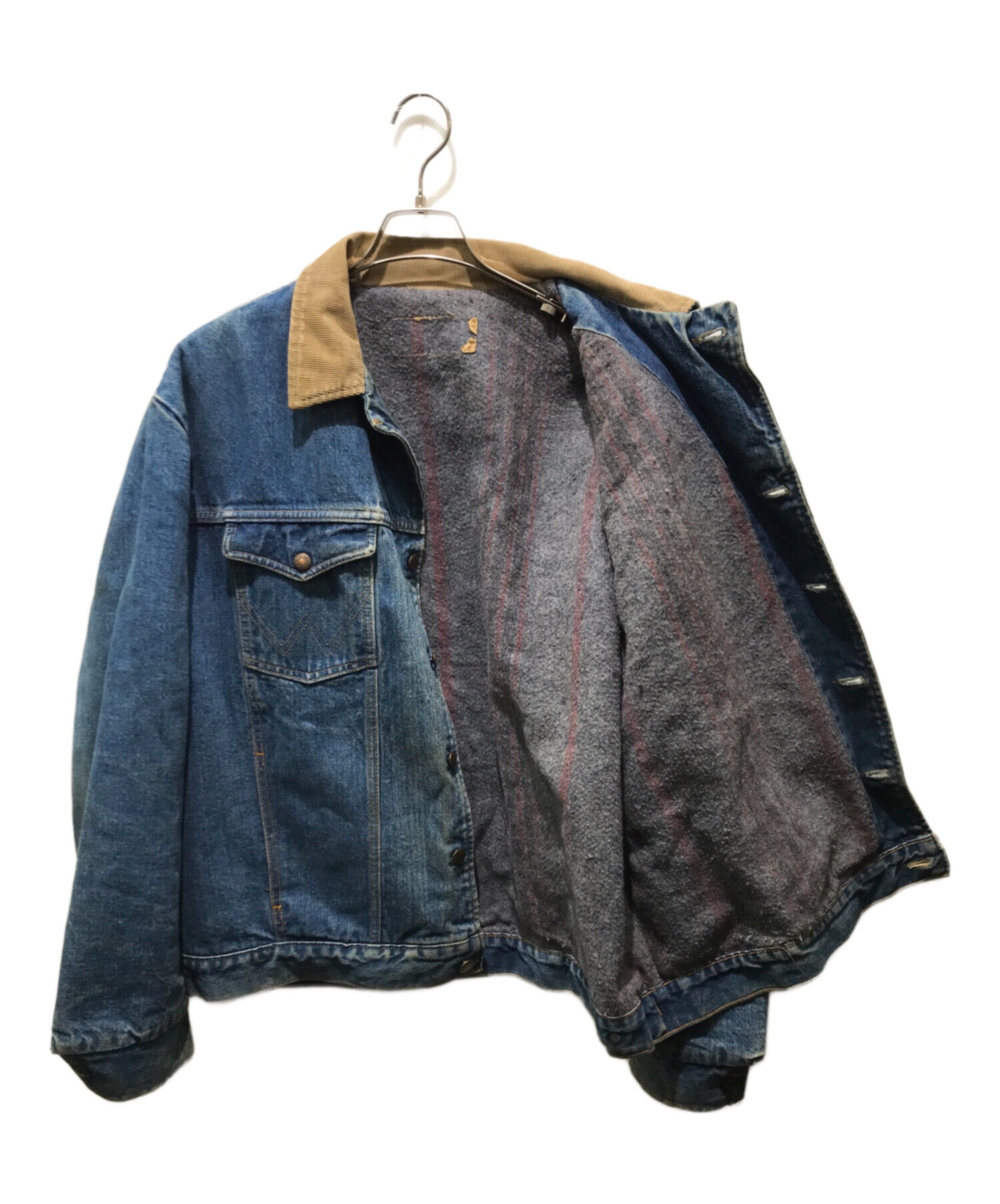 中古・古着通販】Wrangler (ラングラー) デニムジャケット 80-90s