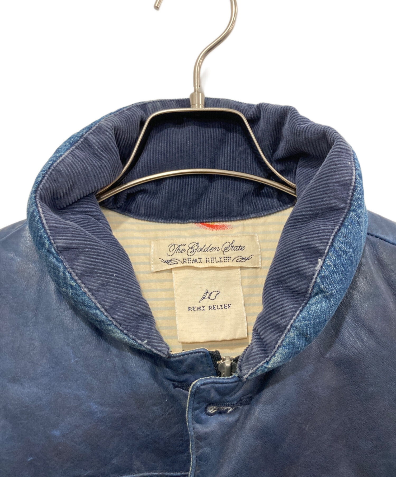 REMI RELIEF The Golden State Sサイズ ダウンベスト レミレリーフ