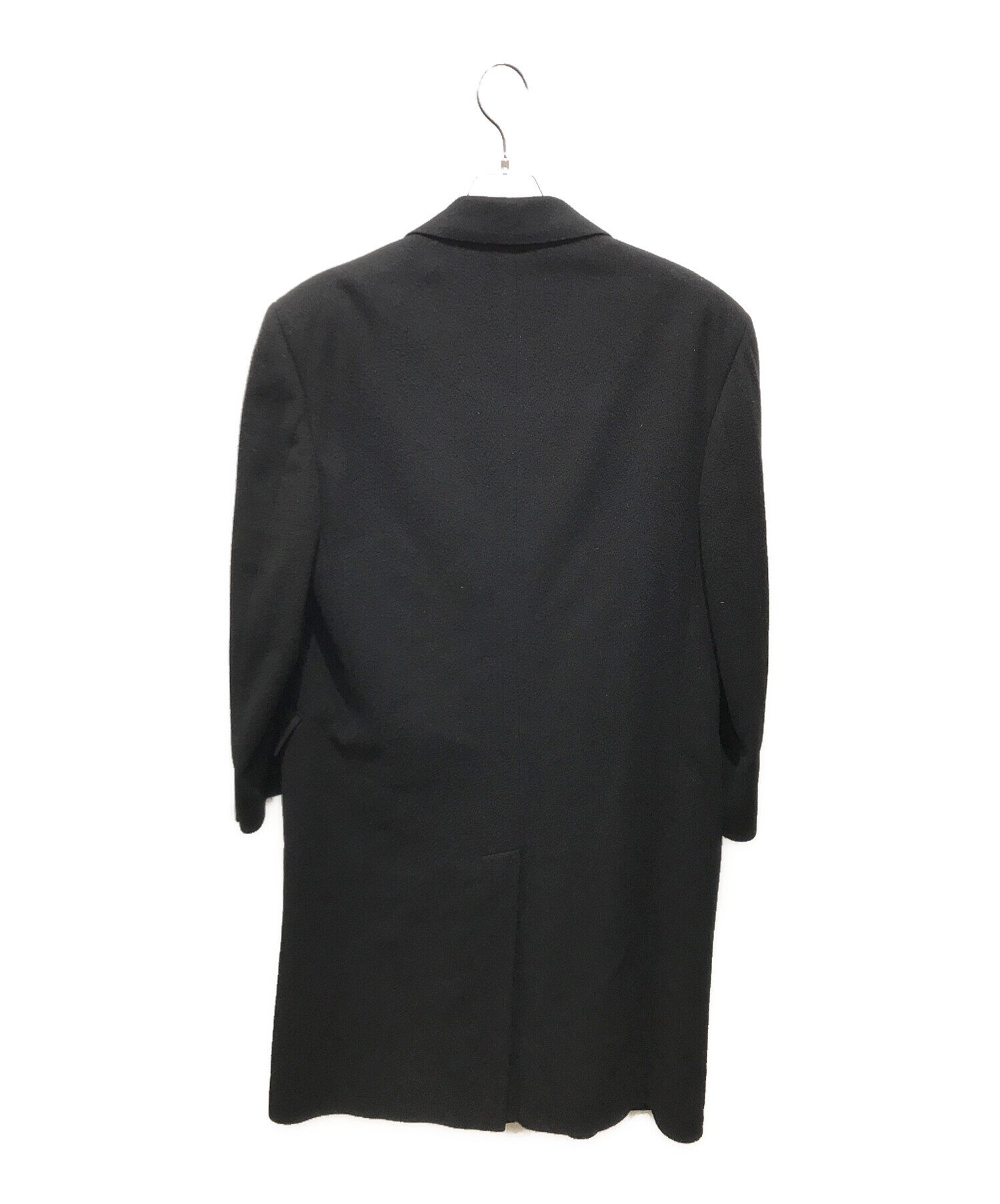 中古・古着通販】dunhill (ダンヒル) カシミヤダブルコート ブラック