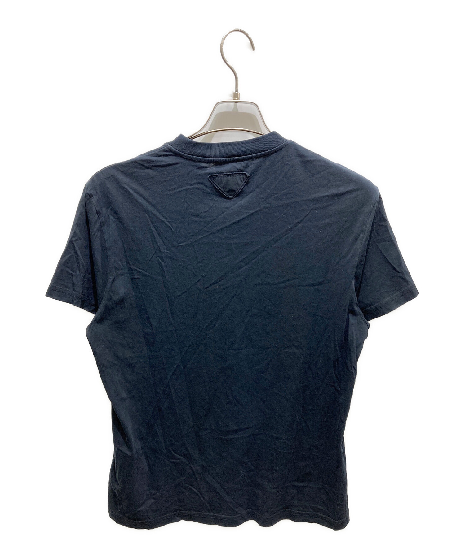 中古・古着通販】PRADA (プラダ) バックトライアングルTシャツ  