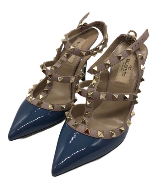 新品未使用　VALENTINO ヴァレンティノ　パンプス　ツイード　37 中古・古着通販】VALENTINO (ヴァレンティノ) ポインテッドトゥ