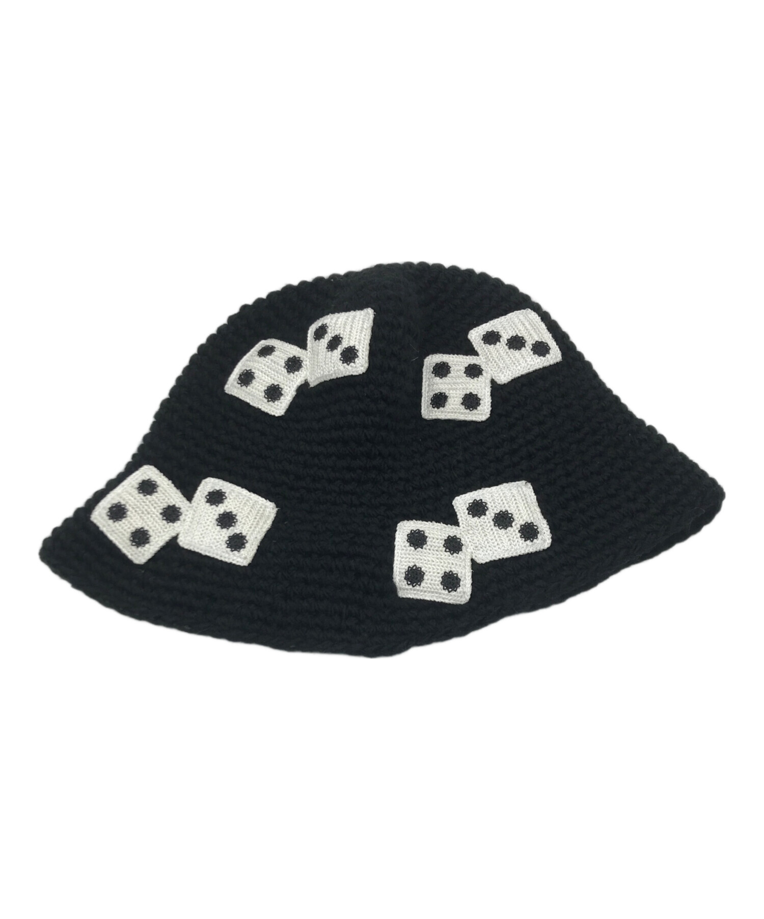 中古・古着通販】stussy (ステューシー) Dice Knit Bucket Hat 1321209 