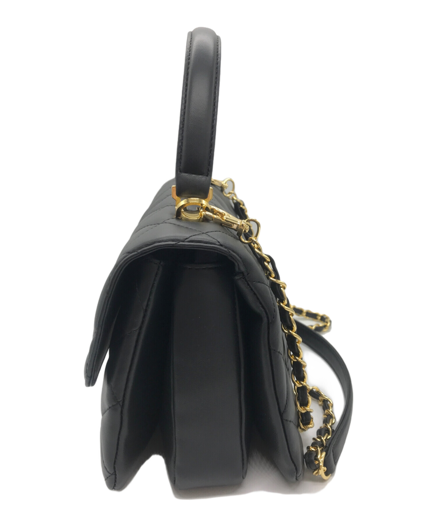 ハマノ HAMANO キルティングバッグ 中古・古着通販】傳濱野 (デンハマノ) 2WAYキルティング