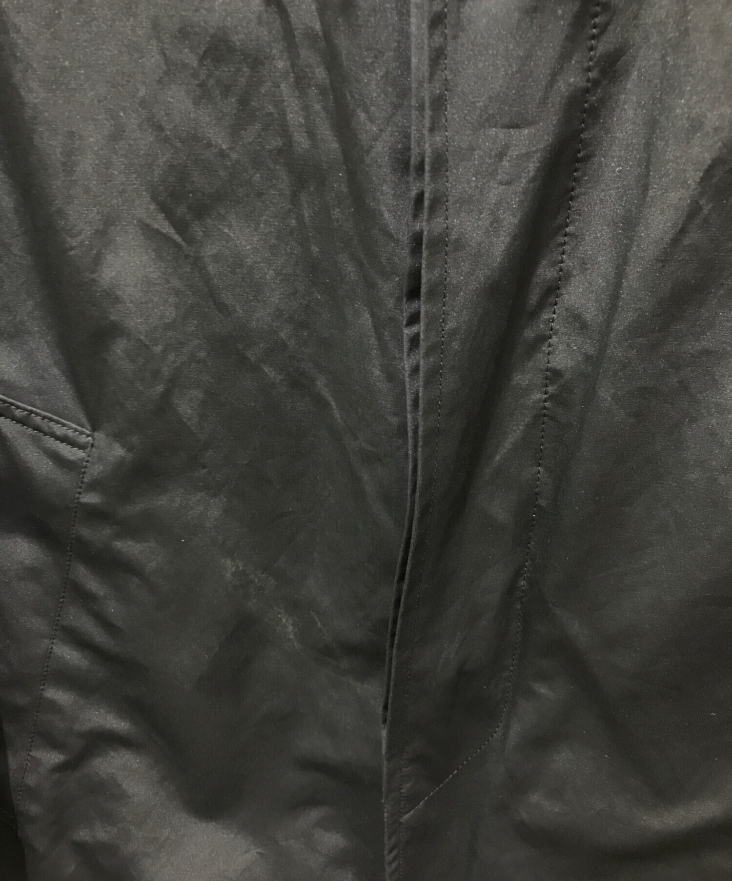 中古・古着通販】PRADA (プラダ) ステンカラーコート ネイビー サイズ