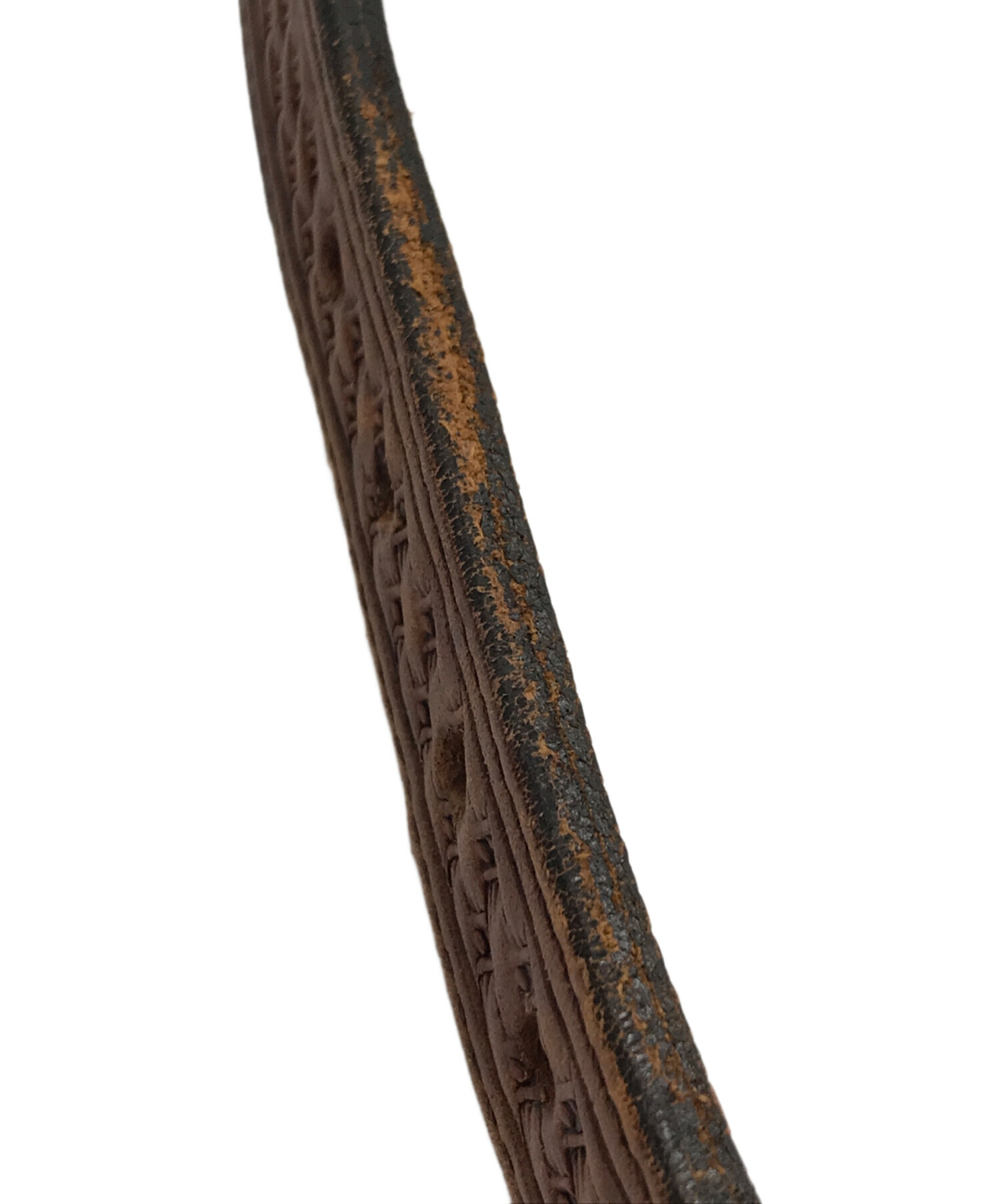 中古・古着通販】VOGT (ボグト) レザーベルト 041-142 ブラウン サイズ