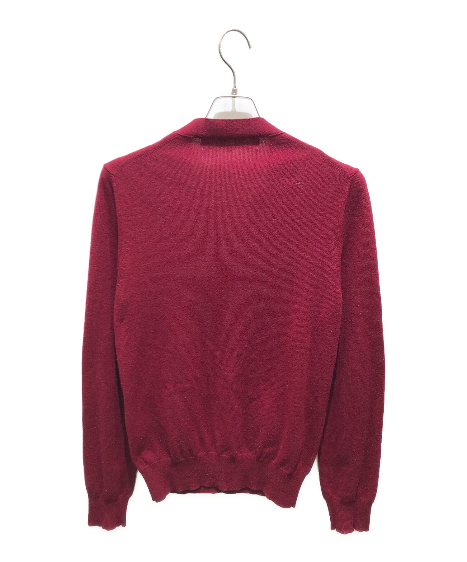 PLAY COMME des GARCONS ダブルハートワッペン カーディガン Comme Des Garçons Play ダブルハート カーディガン | レッド