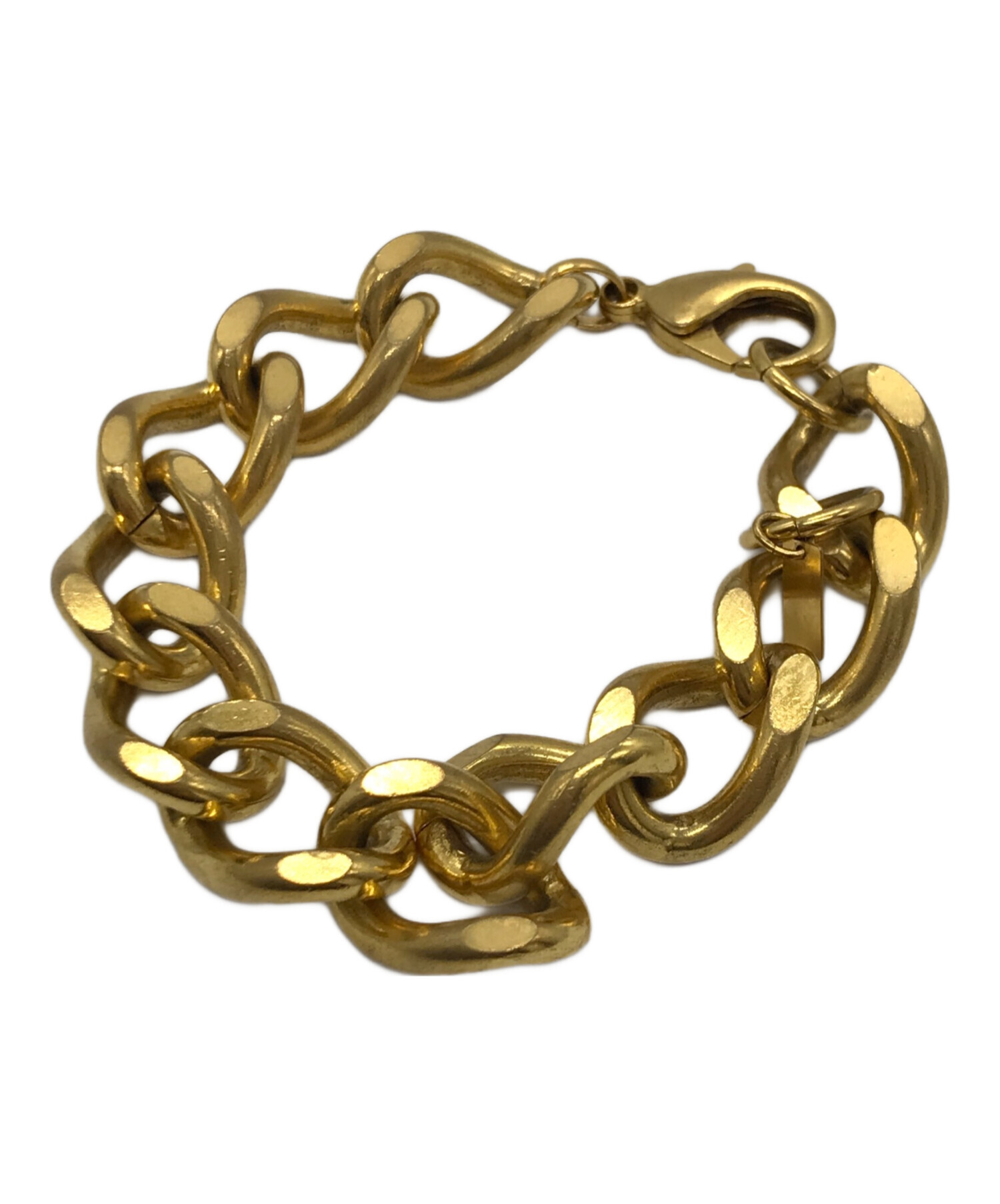 未使用品　PERRINE TAVERNITI ゴールド チェーンブレスレット 中古・古着通販】PERRINE TAVERNITI (ペリーヌタヴェルニティ