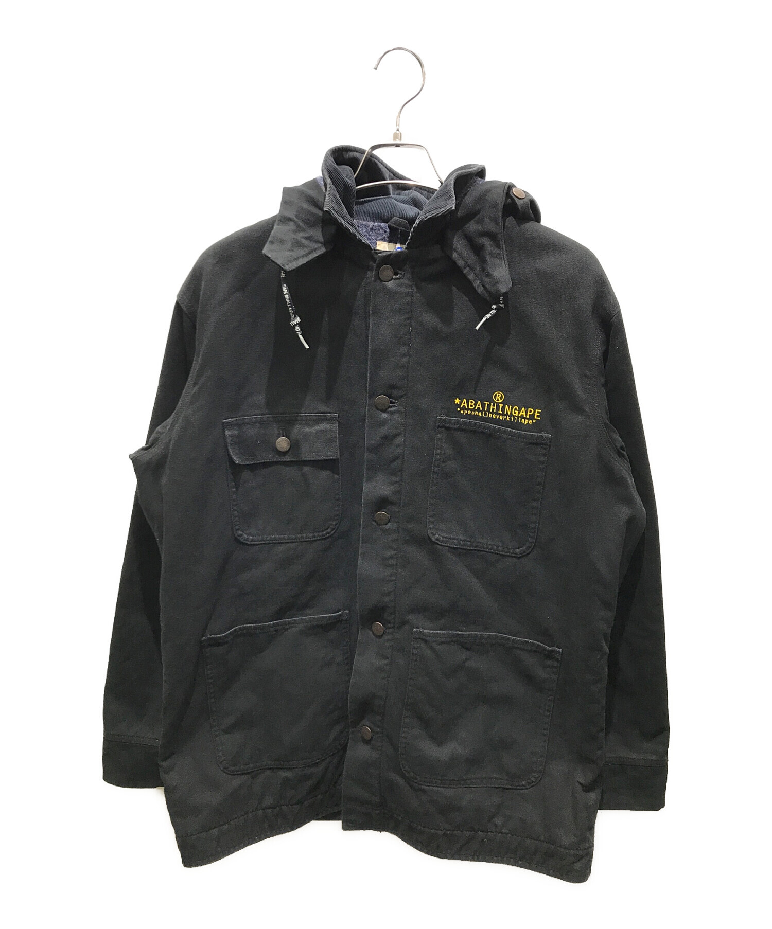 中古・古着通販】A BATHING APE (アベイシングエイプ) ダック地 古着ダック地ジャケット