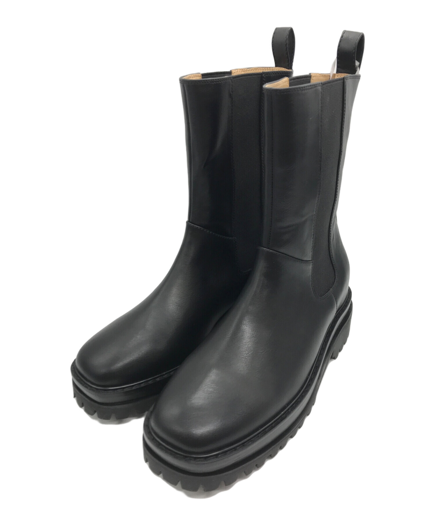 中古・古着通販】Snidel (スナイデル) サイドゴアブーツ ブラック