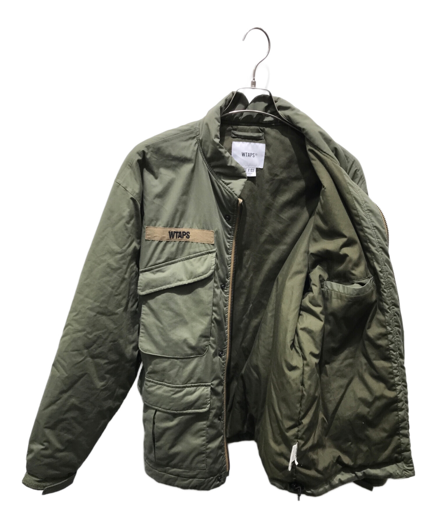 中古・古着通販】WTAPS (ダブルタップス) MC JACKET.COPO.TAFFETA