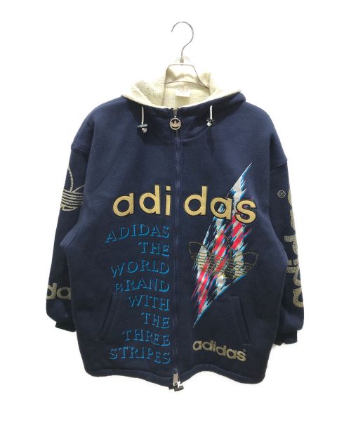 中古・古着通販】adidas (アディダス) ジップパーカー デサント