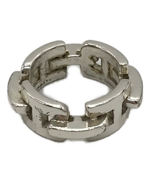 AMBUSH A CHAIN RING SILVER XS AMBUSH® - 925 Silver A Chain Ring | HBX