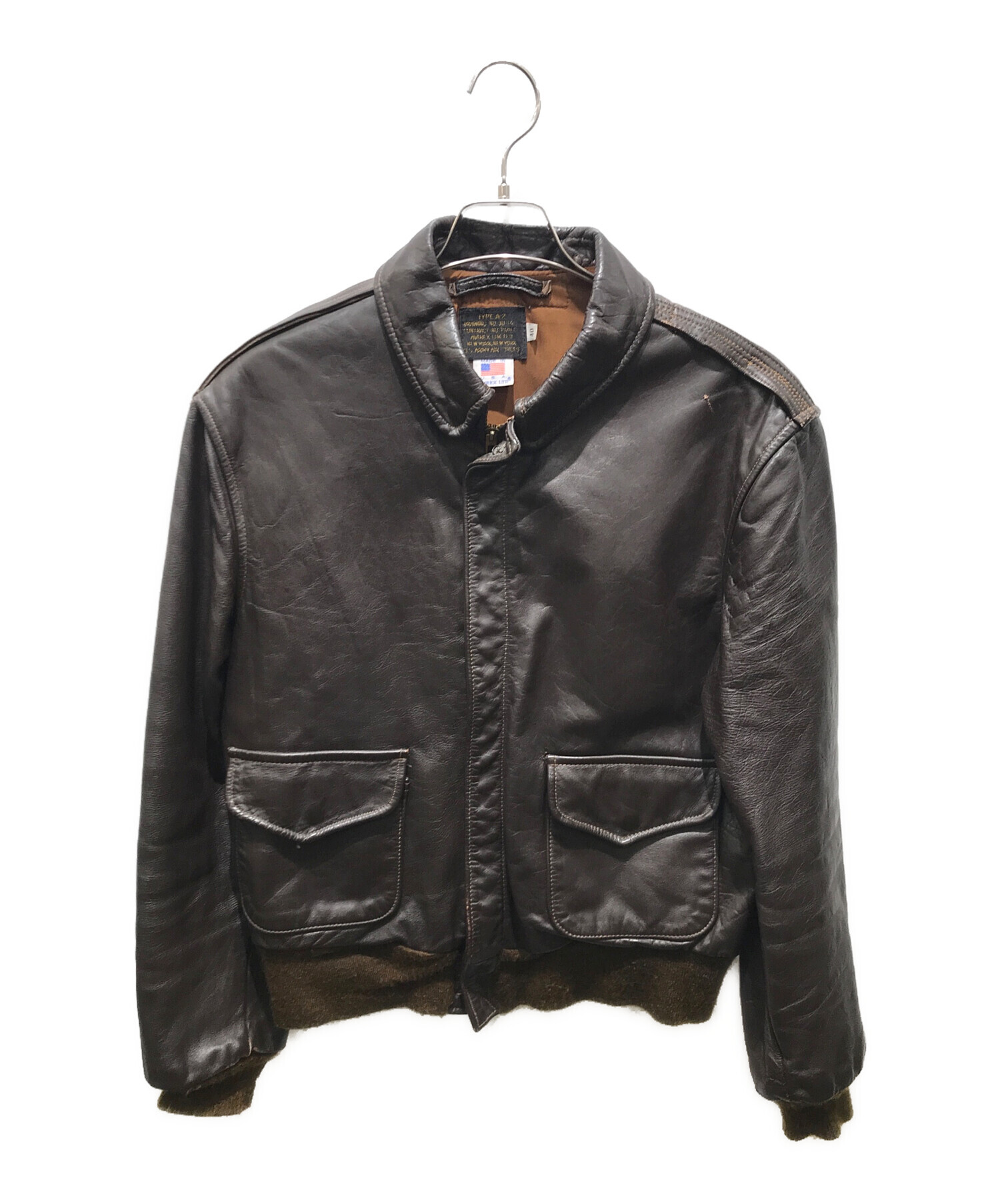 AVIREX TYPE A-2 レザージャケット 40 アヴィレックス A-2