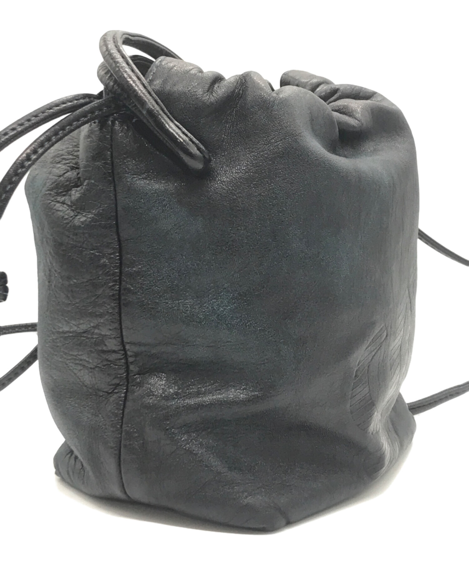 中古・古着通販】LOEWE (ロエベ) アナグラム巾着ショルダーバッグ 