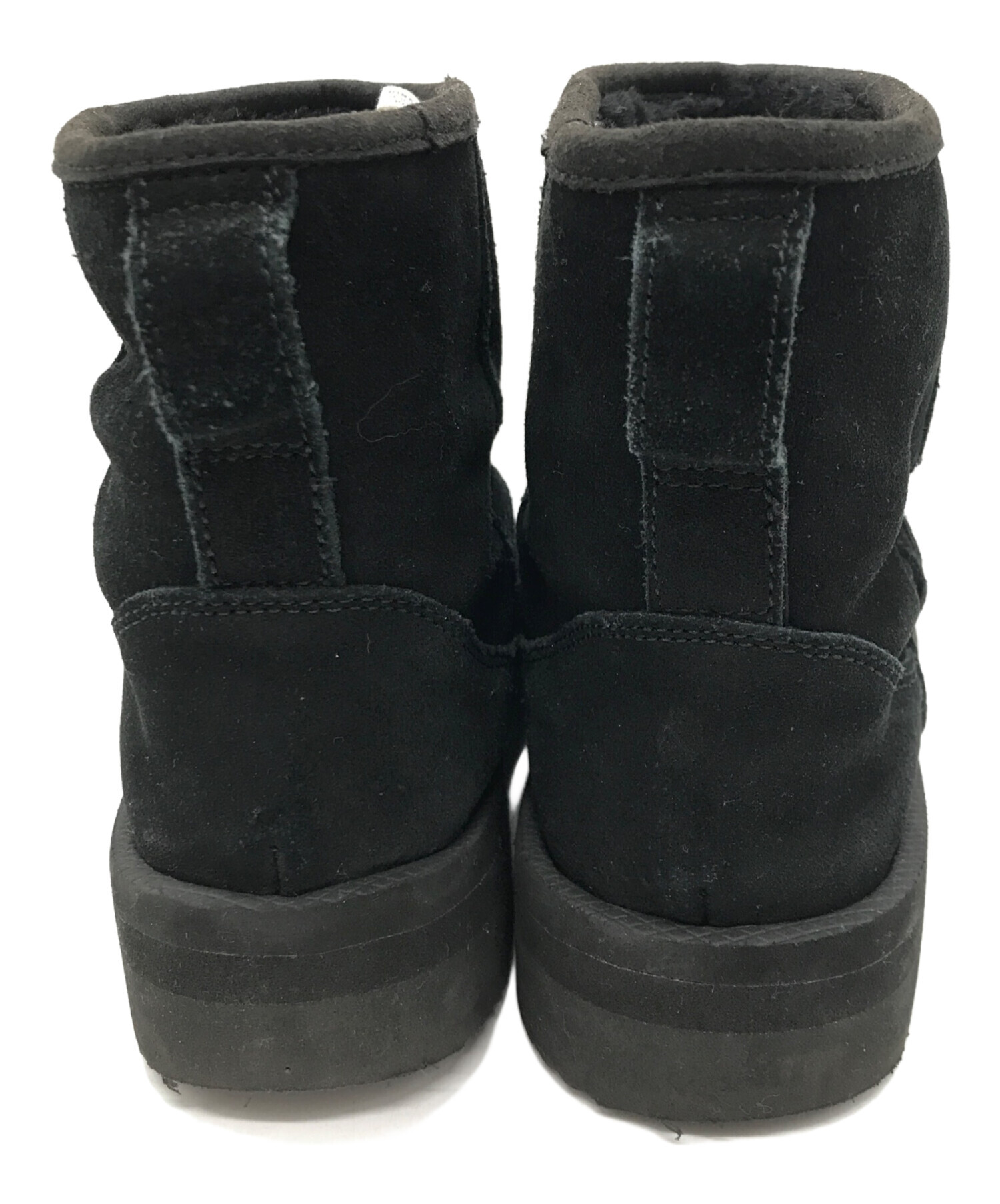 中古・古着通販】suicoke (スイコック) ムートンブーツ ブラック