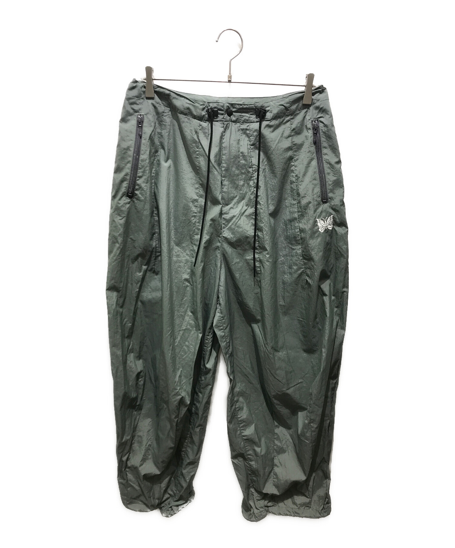 【L】 Needles × BEAMS ヒザデルパンツ ナイロン NS1563 中古・古着通販】Needles (ニードルズ) BEAMS (ビームス) 別注 H.D.