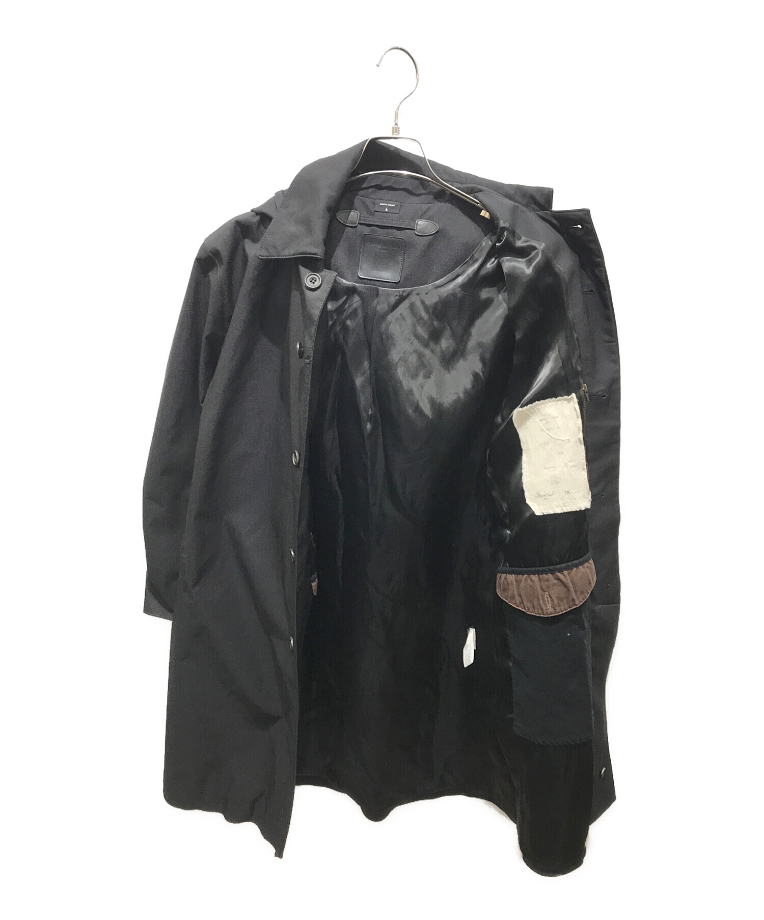 【未使用品】ノルウェージャンレイン　フーデッドコート　XS　ブラック 未使用品】ノルウェージャンレイン フーデッドコート XS ブラック