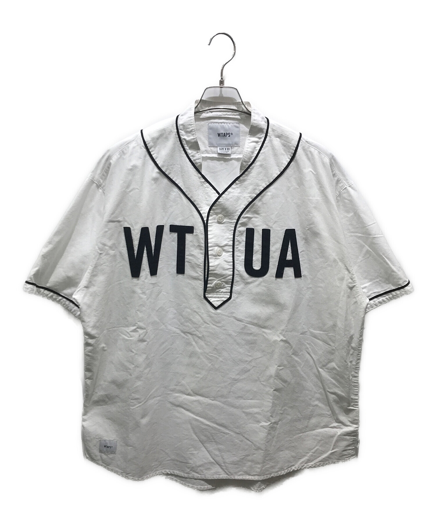 中古・古着通販】WTAPS (ダブルタップス) LEAGUE SS SHIRT 191tqdt 