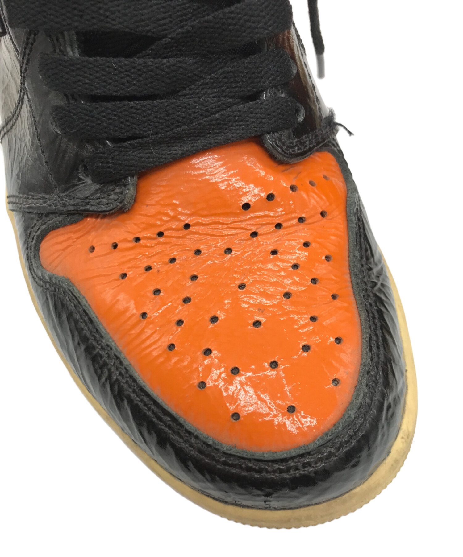 ビンテージNIKE ブラック/オレンジ スパイク ハイカット 中古・古着通販】NIKE (ナイキ) RETRO HIGH OG 