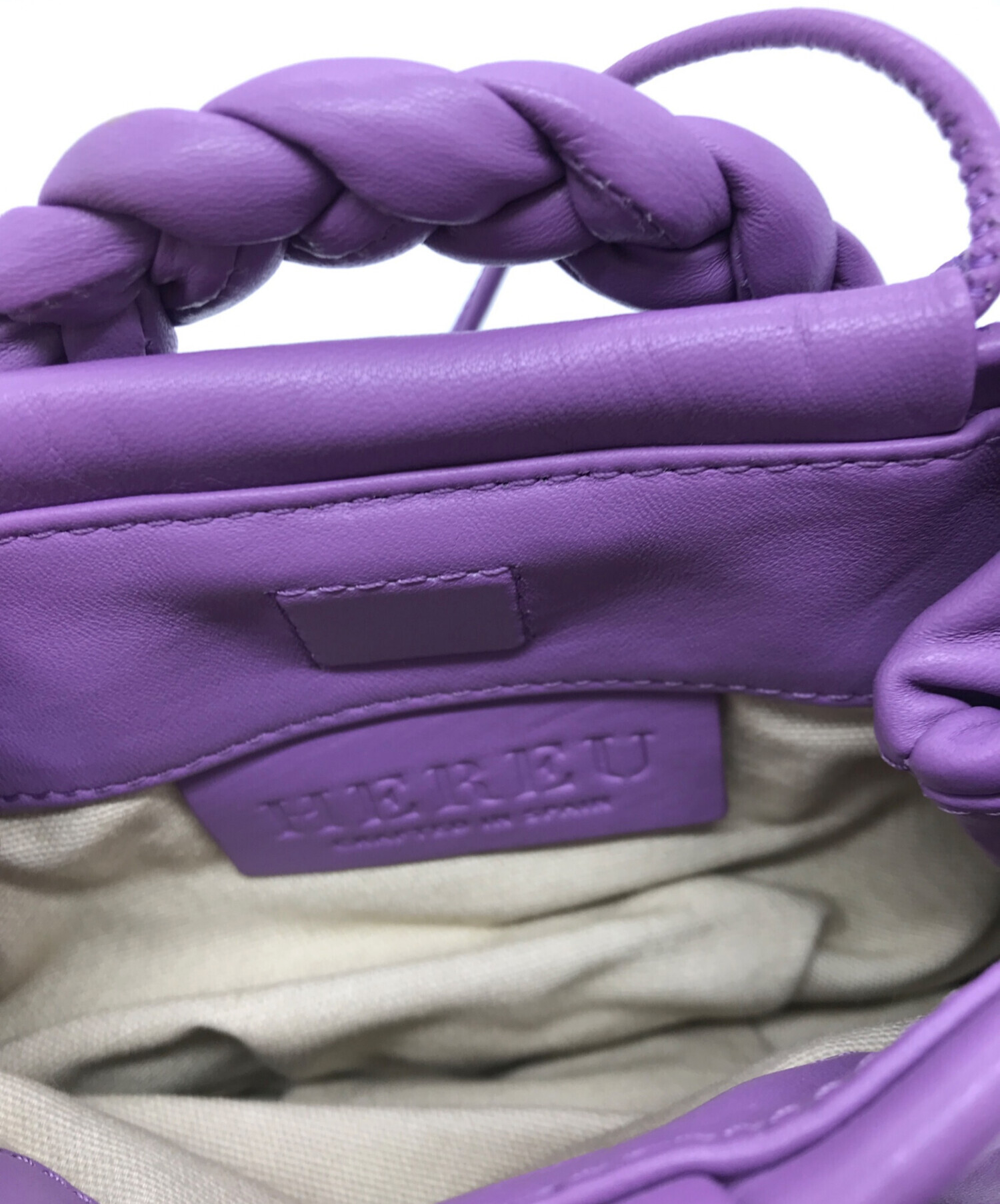 中古・古着通販】HEREU (ヘリュー) BONBON バッグ パープル｜ブランド 
