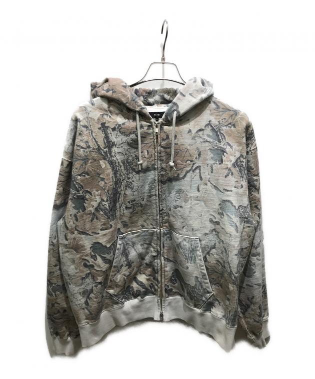 BEAMS フェードカモ ジップアップフーディ ダブルジップ 迷彩 BEAMS 