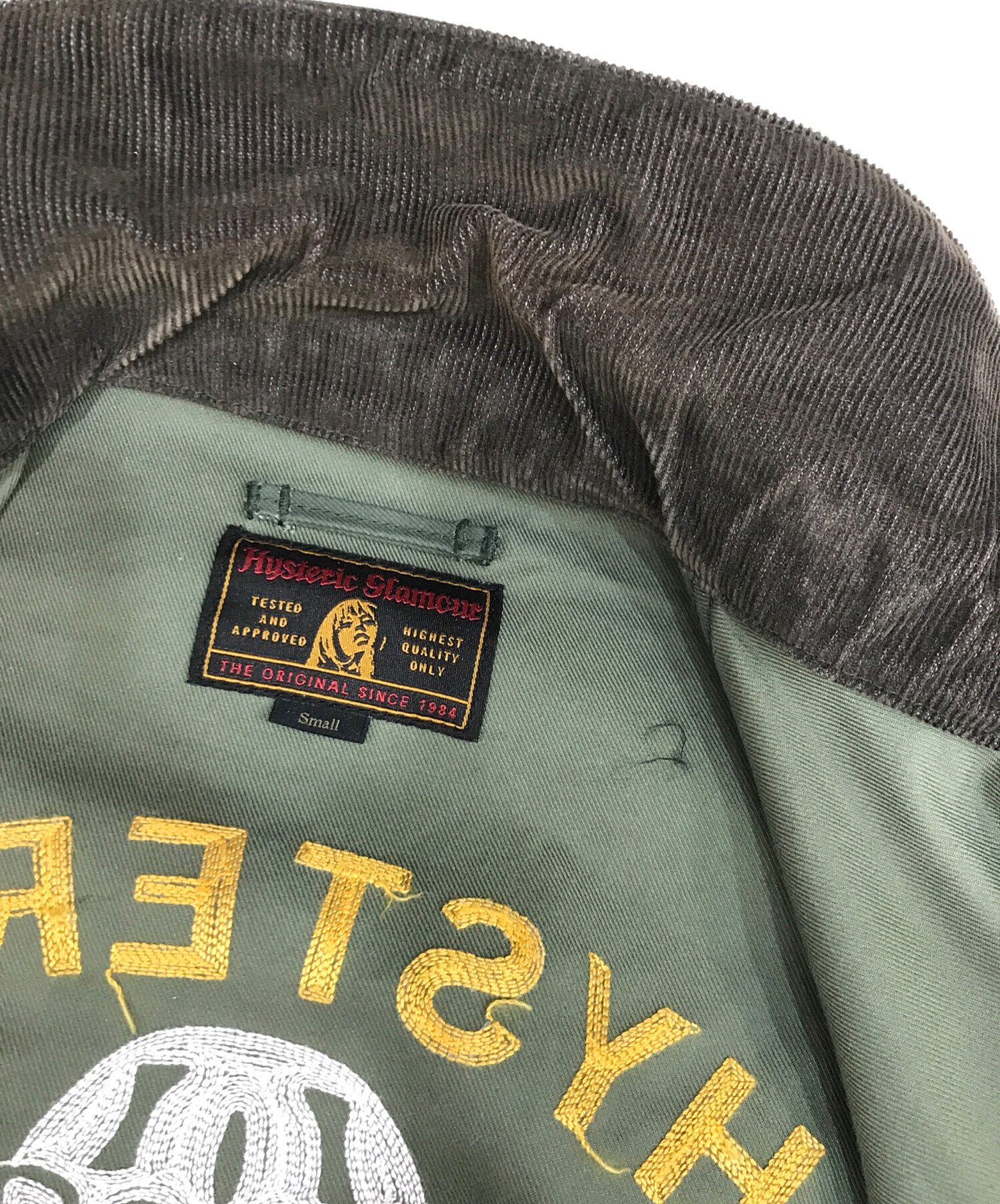 専用　ヒステリックグラマー GHOST WOLVES 刺繍 チノ ジャケット M 中古・古着通販】Hysteric Glamour (ヒステリックグラマー) GHOST