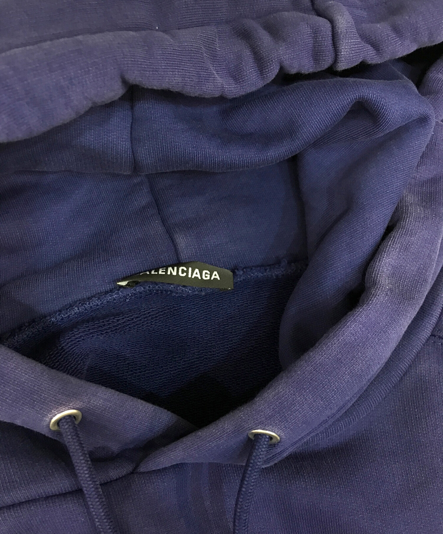 中古・古着通販】BALENCIAGA (バレンシアガ) Logo Medium Fit Hoodie