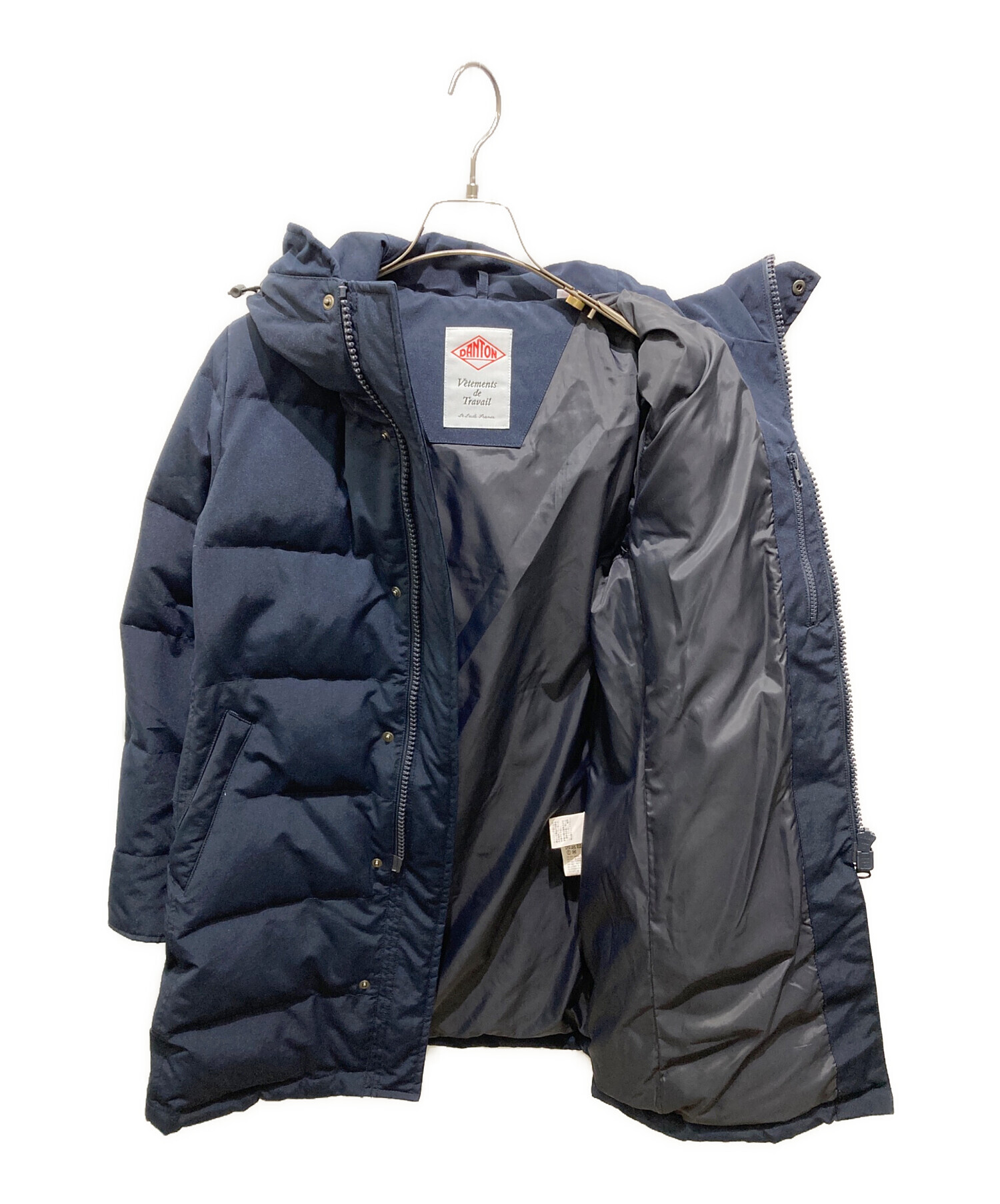中古・古着通販】DANTON (ダントン) ダウンコート ネイビー サイズ:S 