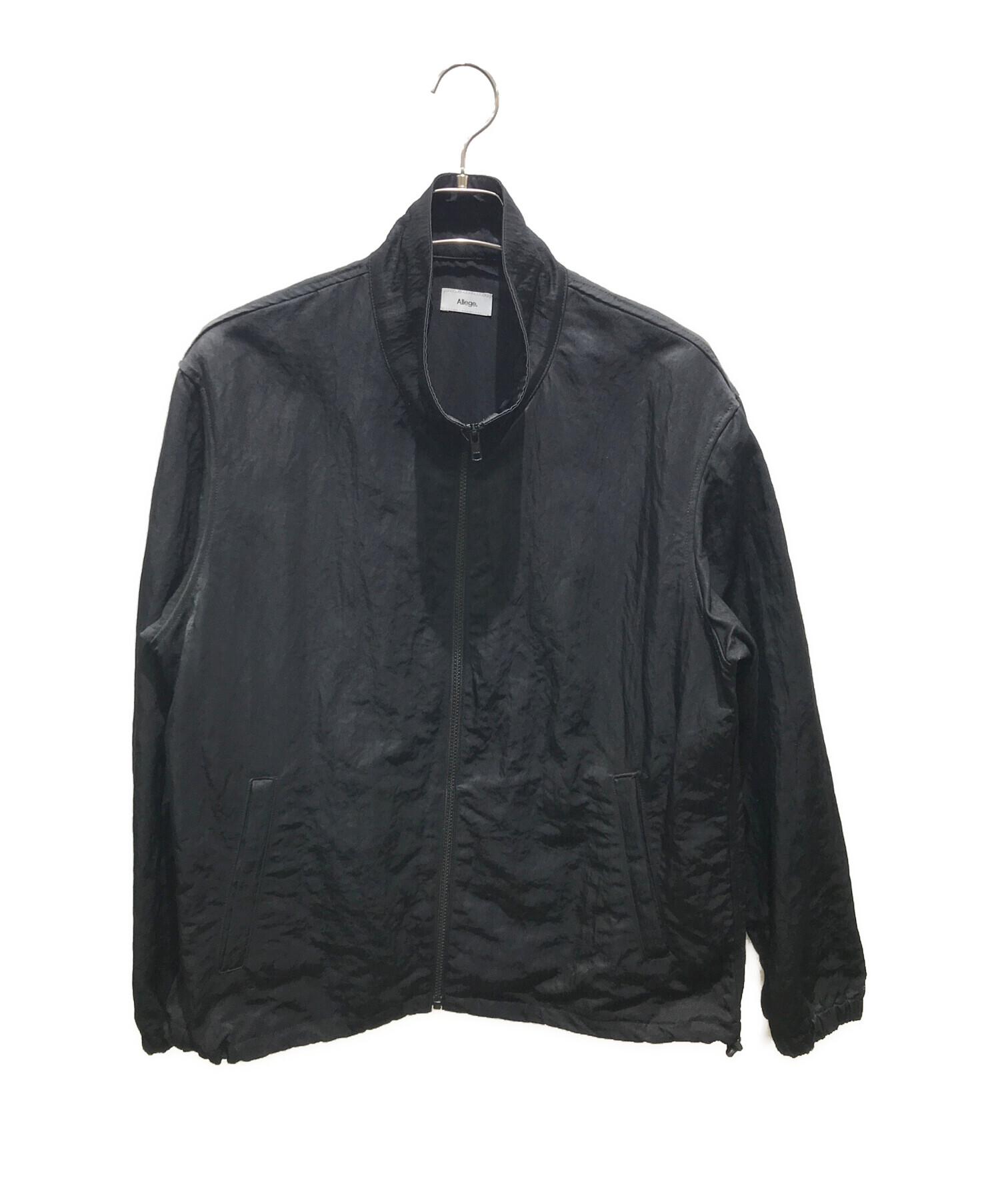 中古・古着通販】ALLEGE (アレッジ) Track Jacket AL23S-BL02 ブラック 