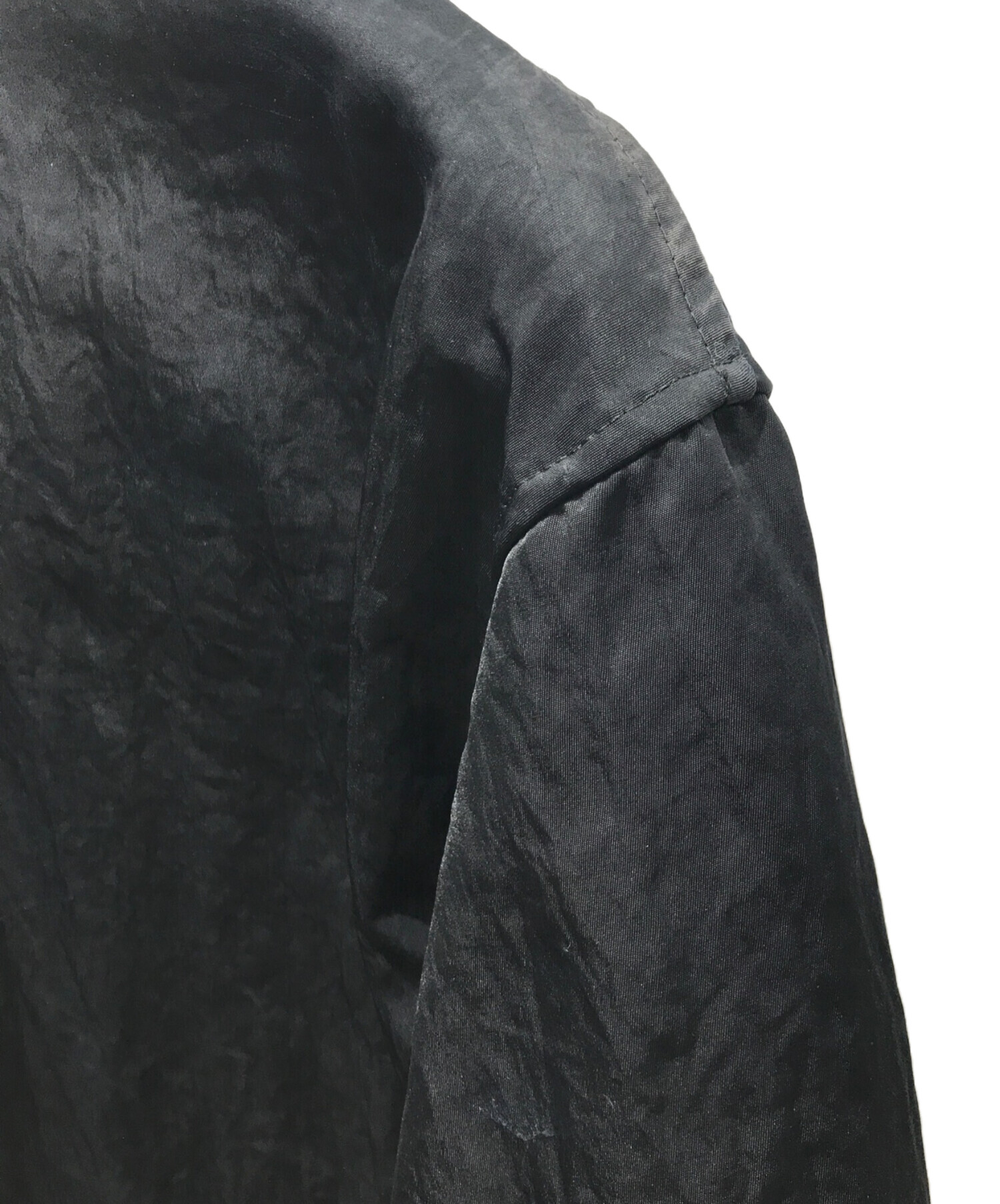 中古・古着通販】ALLEGE (アレッジ) Track Jacket AL23S-BL02 ブラック