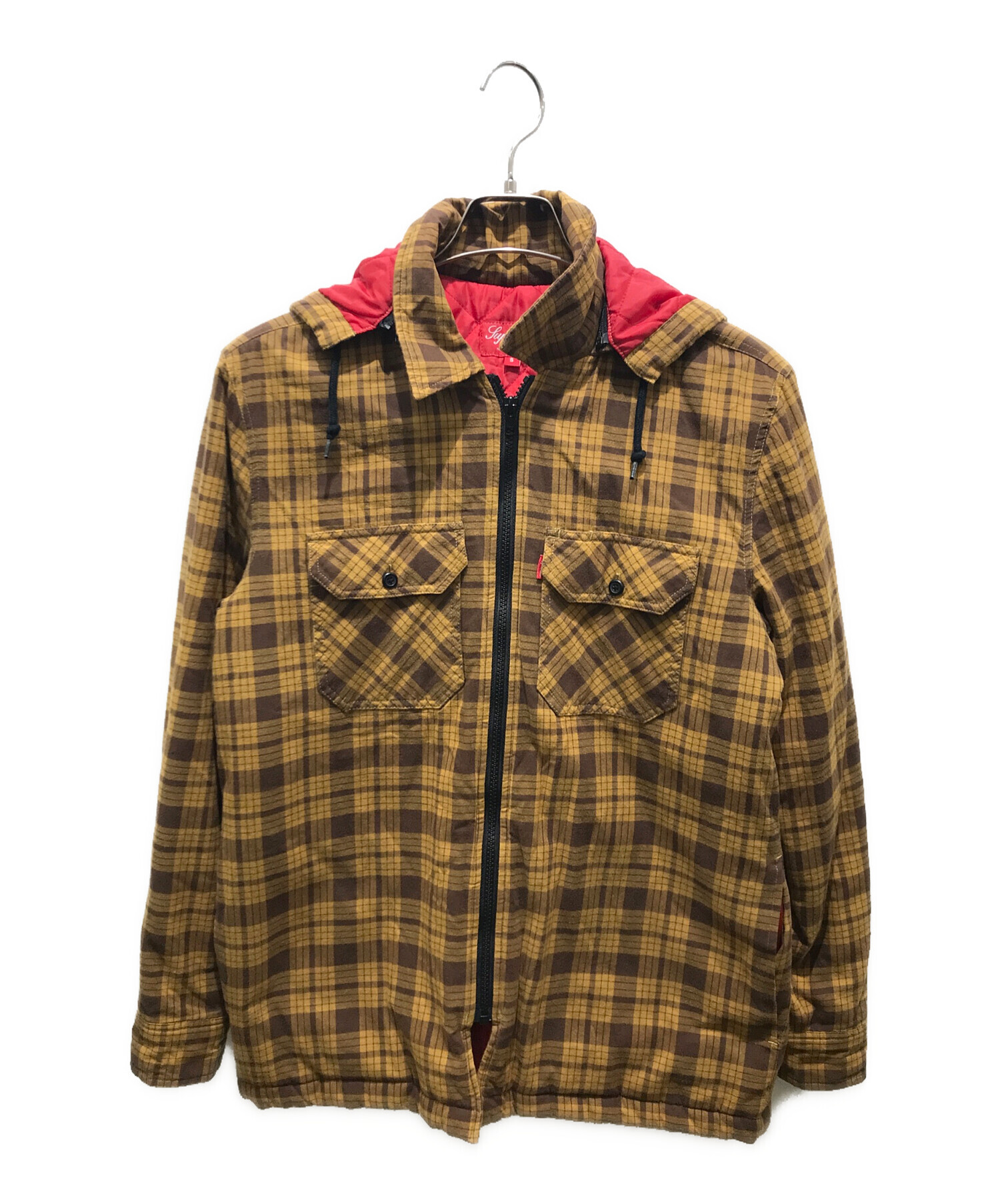 中古・古着通販】SUPREME (シュプリーム) Quilted Zip Flannel Shirt 