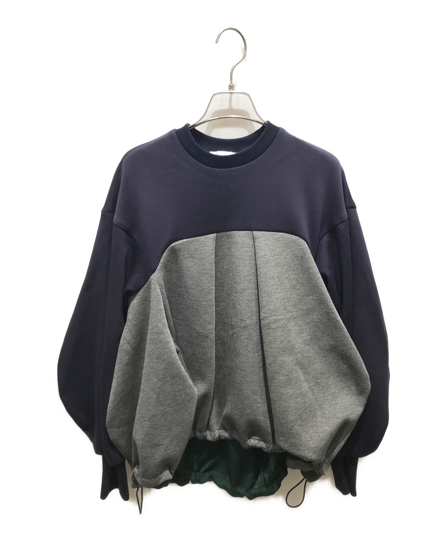 ommo IRREGULAR TUCK TOP トップス