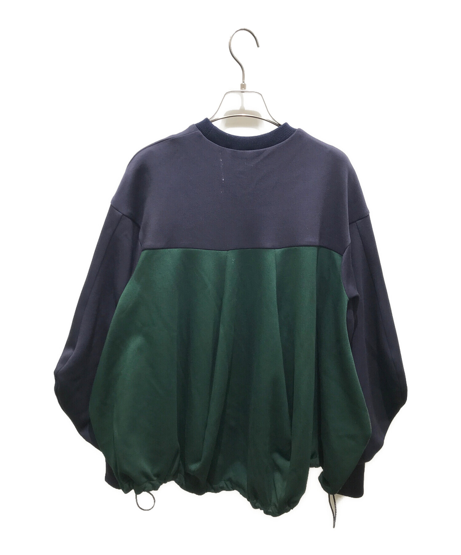 中古・古着通販】OMMO (オーエムエムオー) IRREGULAR TUCK TOP  