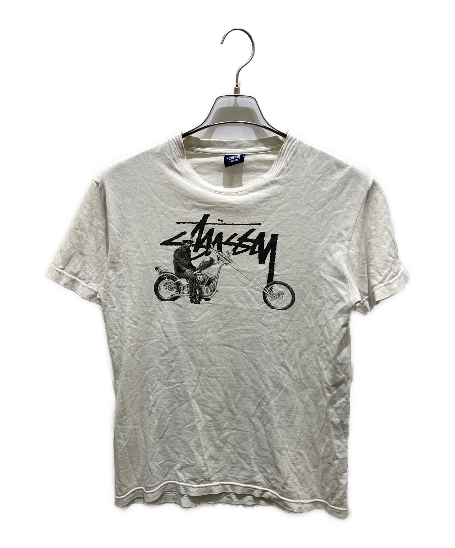 中古・古着通販】stussy (ステューシー) 半袖Tシャツ OLD ホワイト 