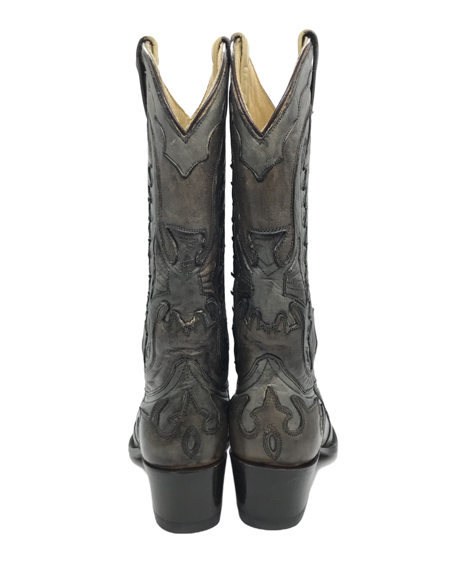 中古・古着通販】HACIENDA (ハシエンダ) ウェスタンブーツ グレー