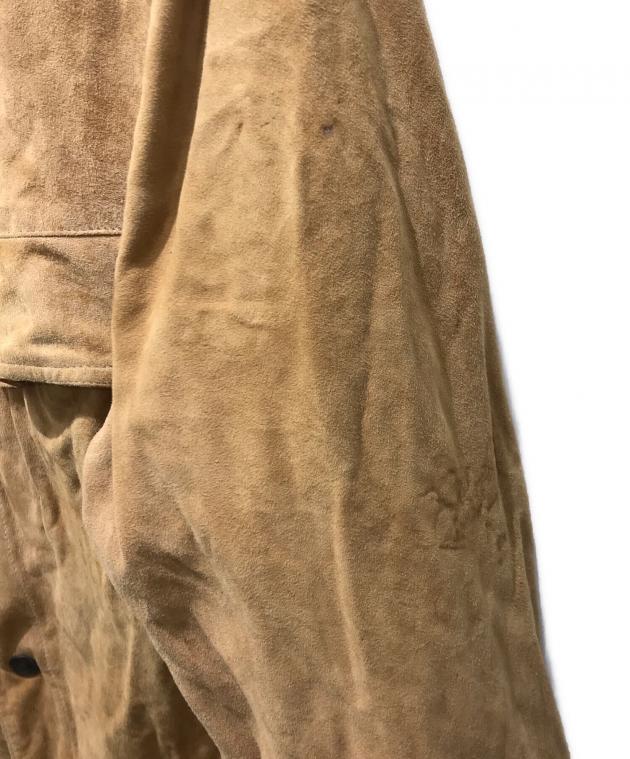 希少 ポロラルフローレン イタリア製 ゴートスキン スエードシャツジャケット M 希少 ポロラルフローレン イタリア製 ゴートスキン スエードシャツ