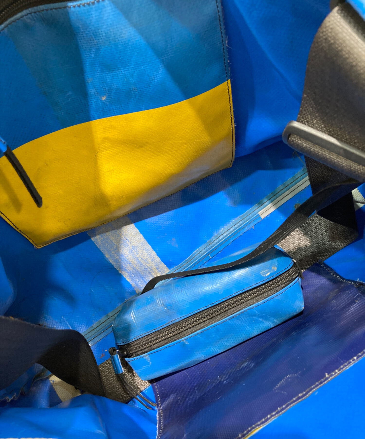 FREITAGフライターグ トートバッグ 青黄色 匿名配送】フライターグ