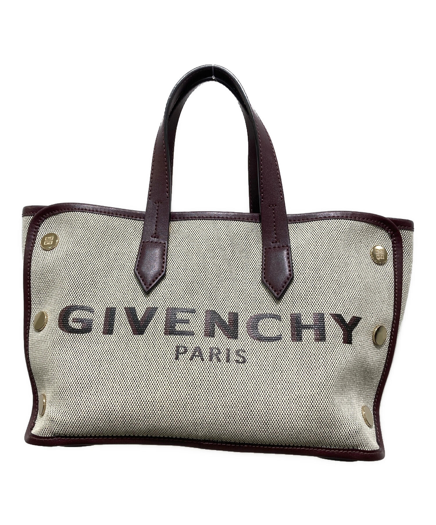 中古・古着通販】GIVENCHY (ジバンシィ) 2WAYハンドバッグ ベージュ 