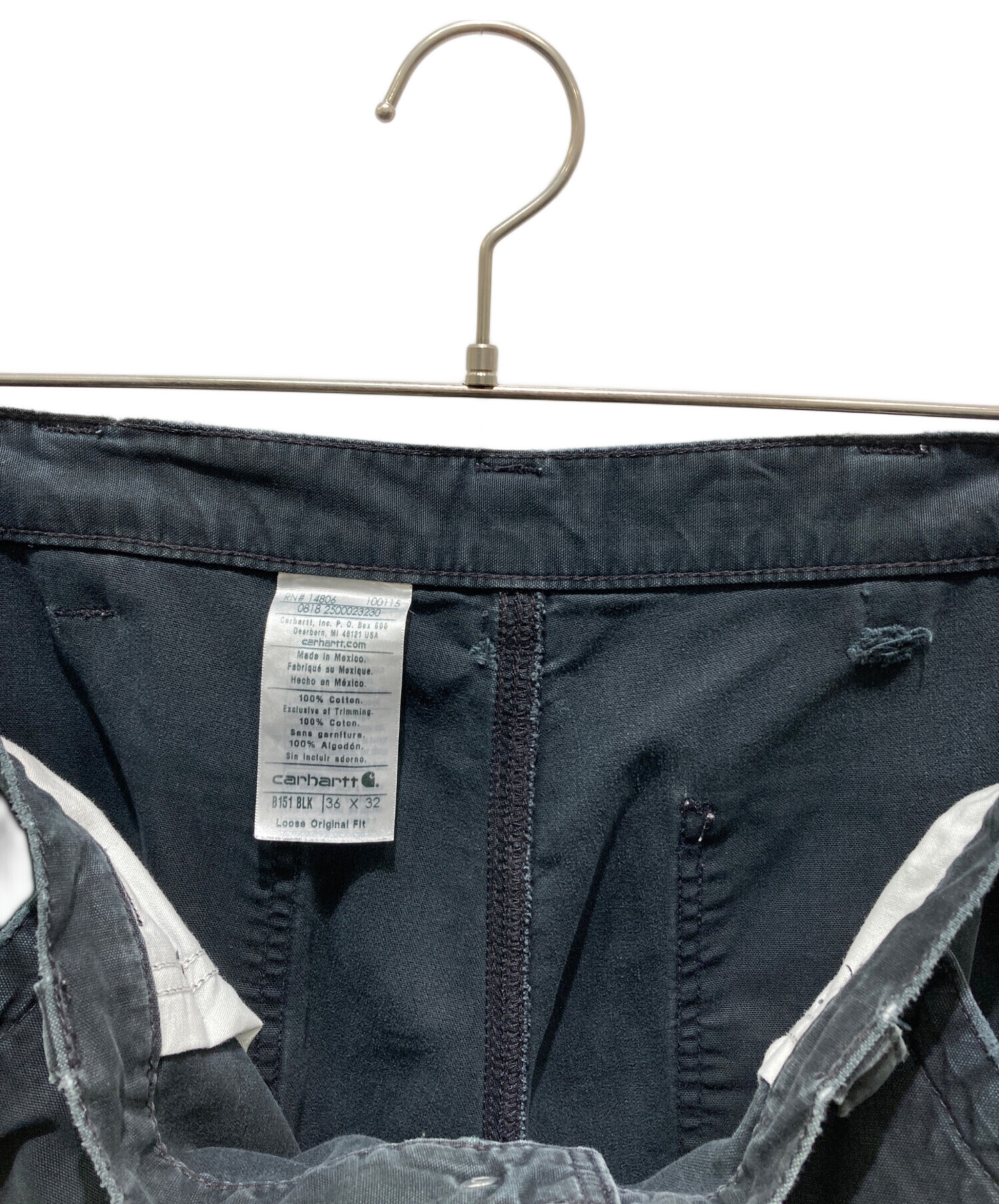 中古・古着通販】CarHartt (カーハート) ペインターパンツ ブラック