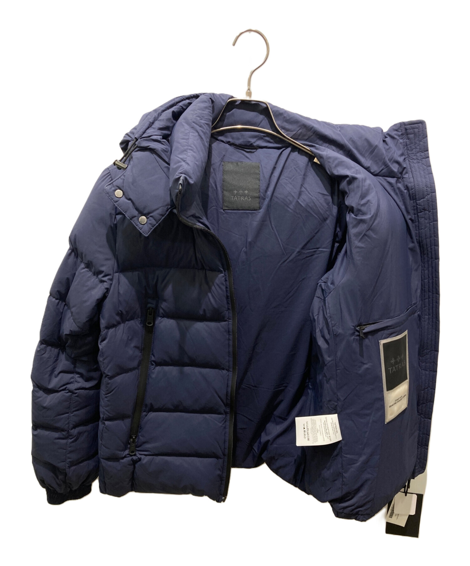 中古・古着通販】TATRAS (タトラス) BORBOREダウンジャケット ネイビー 