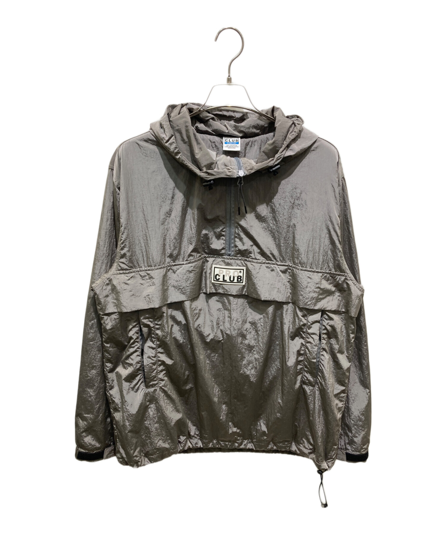中古・古着通販】PROCLUB (プロクラブ) ナイロンアノラック グレー 