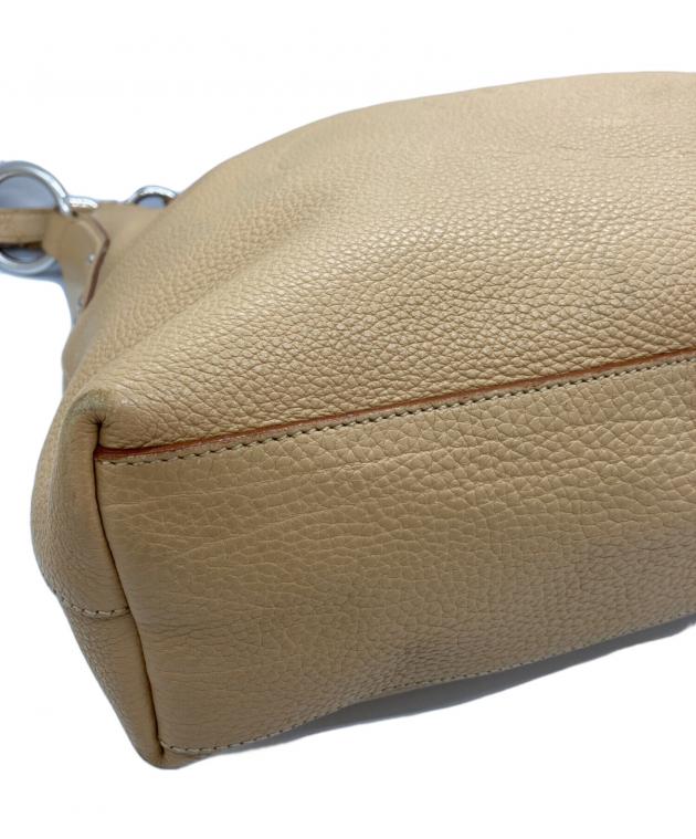 中古・古着通販】PRADA (プラダ) レザーバッグ BR4373 31 14 ベージュ